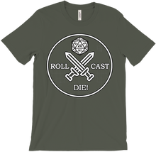 Roll Cast Die (Standard Dark Color)  T-Shirts