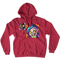Kitteh Chaos Small Print Hoodie