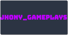 jh0ny_gameplays XXL Gaming Mousepad