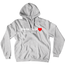 Double Tap to Love Hoodies (No-Zip/Pullover)