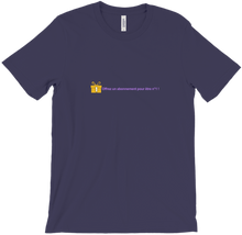 T-shirt "offrez un abonnement" - Homme