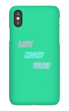Late Night Vibes iPhone Case