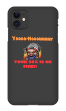 Sox on Fire iPhone Phone Cases