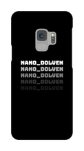 Nano_Dolven's Samsung Phone Cases White Text