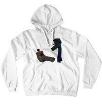 ItzJustPug attacked by zombie  Hoodies (No-Zip)
