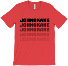 fading name red or white t-shirt