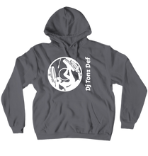 Girl with a Dj clock Hoodie