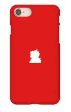 Funda iPhone Logo Blanco