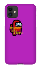Imposter Like A BOSS - iPhone Phone Case