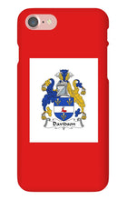 Davidson family Crest iPhone Phone Case
