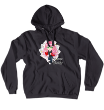 Lyra Chibi No-Zip Hoodies (Design by cloudrabbit_)