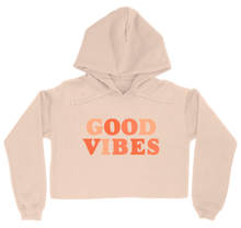 Good Vibes Cropped Hoodie