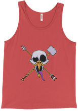 Hammer and Arrow Tanks with Orange Border
