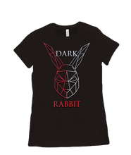 Tshirt-Women Dark Rabbit Head