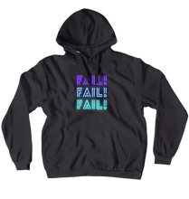Neon Triple Fail Hoodie (No-Zip/Pullover)