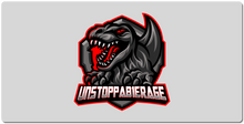 unstoppab1rage XXL Gaming Mousepad