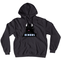 Demons Hoodies (No-Zip/Pullover) Blue