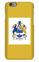 Davidson family Crest iPhone Phone Case