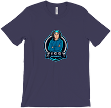 ZiggyOnTheBeats Blue Logo T-Shirt