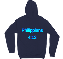 philippians hoodie back