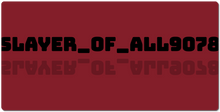 slayer_of_all9078 XXL Gaming Mousepad