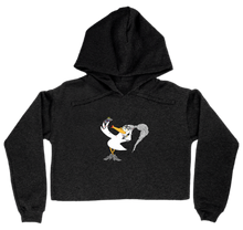 Cropped Glamour Duck Hoodie