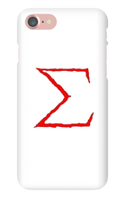 Signature Greek EpsilonDevil iPhone Case