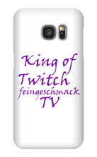 King of Twitch Samsung Schutzhülle (schwarz/weiß)