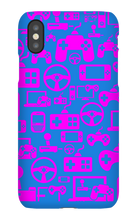 LMY gamer purple iPhone Phone Cases