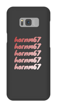 hornm67 Samsung Phone Cases