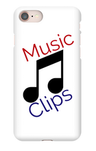 music clips iPhone Phone Cases