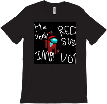 Red Blamed T-shirt