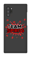 Team Spirits Red Theme Samsung Phone Cases