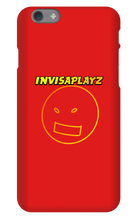 INVISAPLAYZ Orange Logo IPhone Case