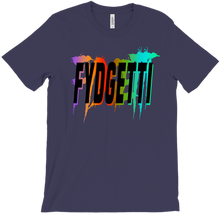 FYDGETTI T-shirts Black Text