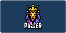 Pinger Center Logo XXL Gaming Mousepad