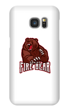 Fire Bear Samsung Phone Case