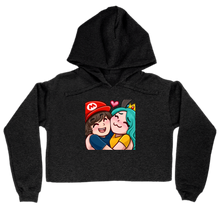 hug women’s cropped hoodie