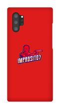 Funda de iphone con el logo de IMPROSITO