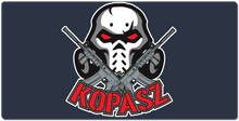 Kopasz logós XXL Egérpad