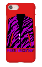 purple_jacket_guy iPhone Phone Cases