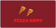 pizza army desk mat