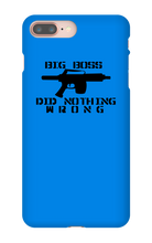 Big Boss Did Nothing Wrong iPhone Phone Case