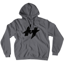 Black Logo Hoodies (No-Zip/Pullover)
