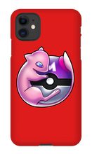 Mew on Master Ball iPhone Case