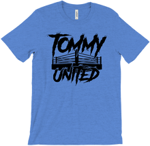 TommyUnited Black Logo Tee