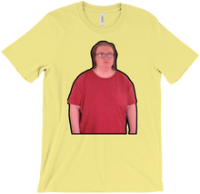 A menacing shirt with an added outline so it's +1p