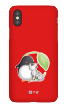 Penguin and ktten iPhone Phone Cases