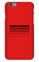 sapo123456678 iPhone Phone Cases