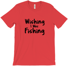 Wishing I Was Fishing T Shirt